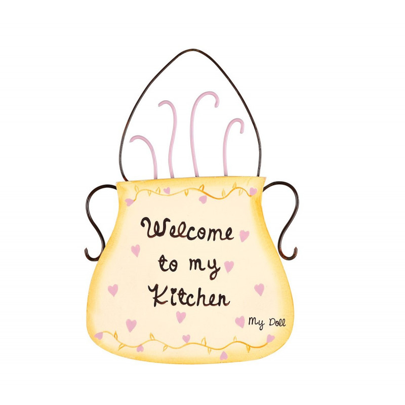 Decoration Welcome to me kitchen MyDoll GW006