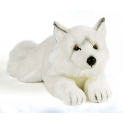 Peluche renard arctique blanc Plush & Company 15950