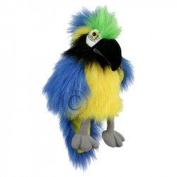 Golden Blue Macaw Parrot the Puppet Company PC004202