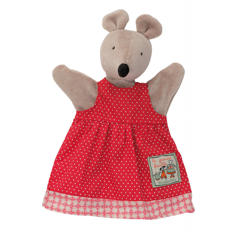 Mouse Puppet Nini Moulin Roty  632181