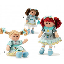 Bambola di Pezza Azules Plush & Company 02292