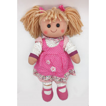 Rag Doll Rosalinda blonde hair Plush & Company 02291