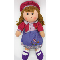 Bambola di Pezza Alexia con trecce Plush & Company 02295