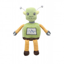 Plush Toy Green Robot Wilberry WB003605 h36cm
