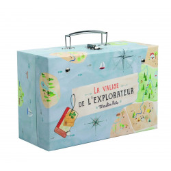 the explorer suitcase Moulin Roty 712212