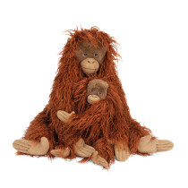 Little orangutan soft toy Moulin Roty 719036
