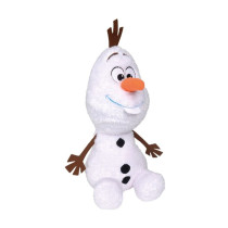 Peluche Olaf Frozen H 50 cm Disney fourrure brillante