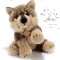 Soft Toy Wolf Plush & Company 15844 H.23 CM