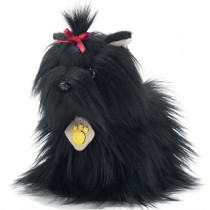 Soft toy Dog black Yorkshire Terrier Plush & Company 15920