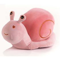 Pink Snail soft toy with heart soft toy Plush & Company L. 27 cm 37702