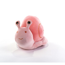 Pink Snail soft toy with heart soft toy Plush & Company L. 35 cm 37706