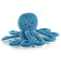 Soft Toy Octopus Blue Plush & Company 37708 ⌀.40 cm