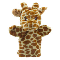 Burattino a guanto peluche giraffa The Puppet Company PC004614