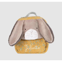 Rabbit backpack Ocher Moulin Roty 678071
