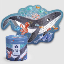 Giant Whale Puzzle 36 pieces Moulin Roty 676440