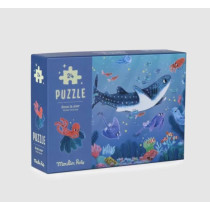Under the sea phosphorescent puzzle 24 pieces Moulin Roty 676441