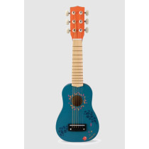 klassische blaue Kindergitarre Moulin Roty 668414