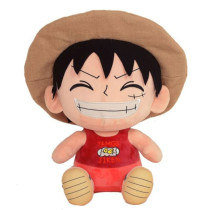 Plush toy Monkey D. Luffy One Piece H 25 cm