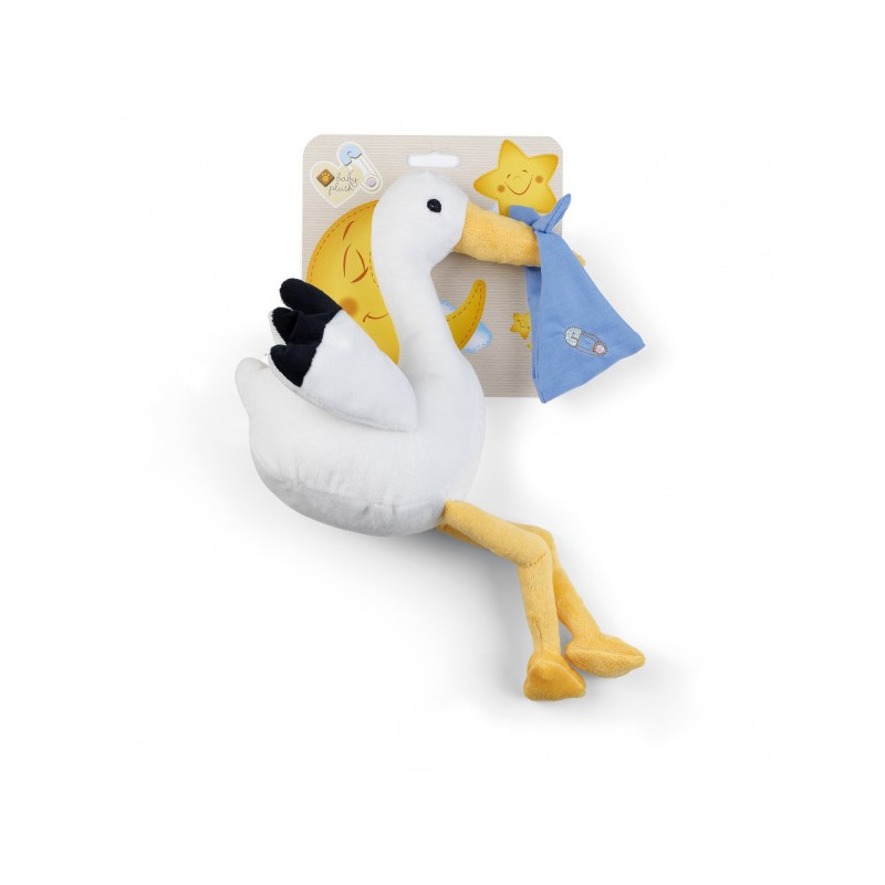 Soft toy Blue Stork Birth Baby Plush & Company 07429