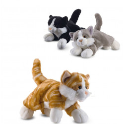 Soft Toy cat lying down Plush & Company 05807