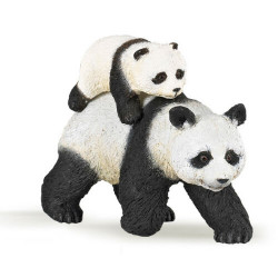 Figurine Panda et son bébé Papo 50071