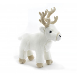 Soft Toy White Reindeer Plush & Company 15963