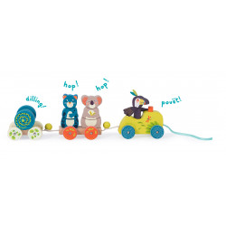 Pull-along toy jungle Moulin Roty 668370