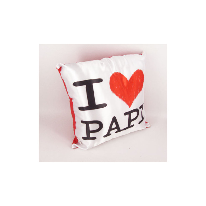 Pillow 30 x 30 I Love Papi - father's Day
