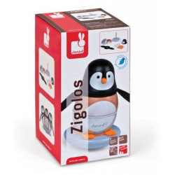Wooden game Zigolos Penguin Janod J08127