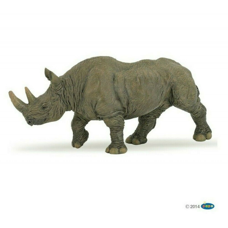 Figurine Black rhinoceros Papo 50066
