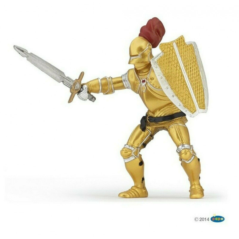 Figurine Knight in gold armour Papo 39778